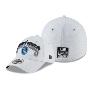 Rays Gray 2020 American League Champions Locker Room Hat