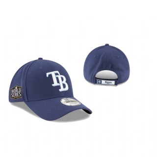 Tampa Bay Rays Navy 2020 World Series 9FORTY Adjustable Hat