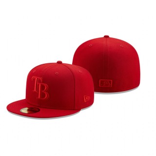 Tampa Bay Rays Scarlet Color Pack 59FIFTY Fitted Hat