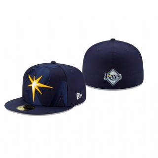 Rays Elements Navy 59FIFTY Fitted Hat