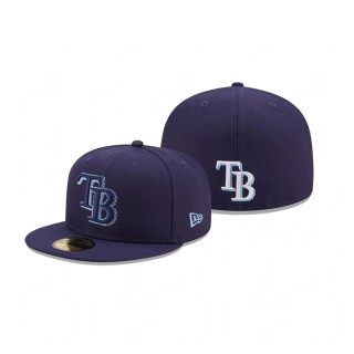 Rays Scored 59FIFTY Fitted Navy Hat