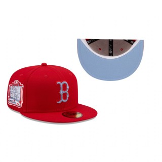 Boston Red Sox Scarlet 1999 MLB All-Star Game Blue Undervisor 59FIFTY Hat
