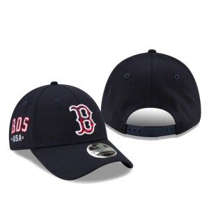 Boston Red Sox Navy 4th of July 9FORTY Snapback Hat
