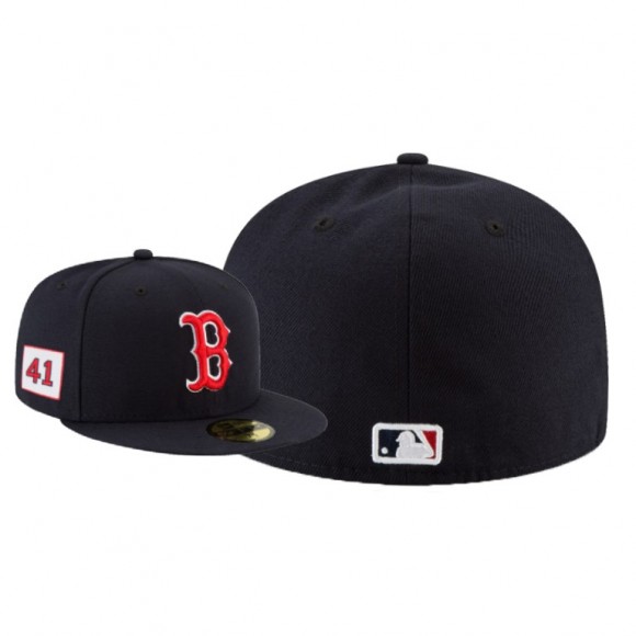 Men's Red Sox Chris Sale Player Patch 59FIFTY Fitted Hat