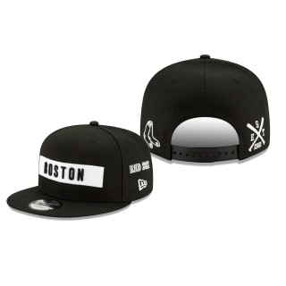 Boston Red Sox Black Multi 9FIFTY Adjustable Snapback Hat