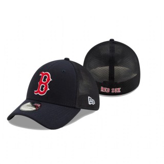 Red Sox Team Mesh Navy 39THIRTY Flex Hat