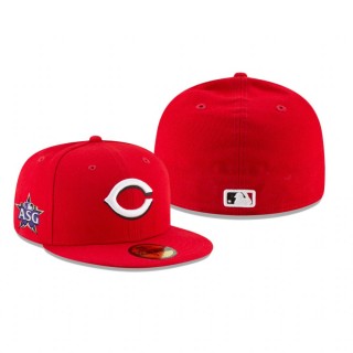 Reds Red 2021 MLB All-Star Game Workout Sidepatch 59FIFTY Hat