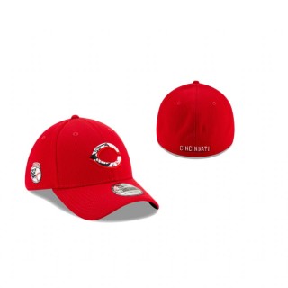 Reds Red Batting Practice Hat