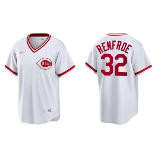 Hunter Renfroe Reds White Cooperstown Collection Home Jersey