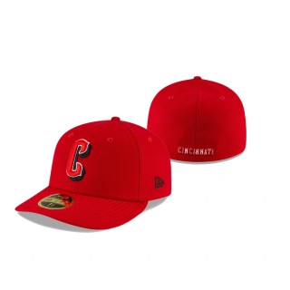 Reds Red Ligature Low Profile 59FIFTY Hat