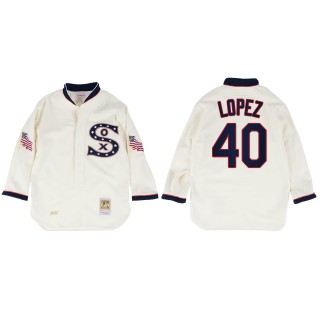 Reynaldo Lopez Chicago White Sox 1917 Authentic Jersey