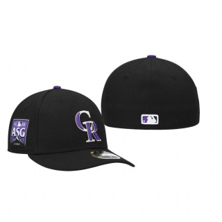 Rockies Black 2021 MLB All-Star Game Low Profile 59FIFTY Hat