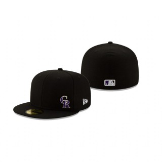 Rockies Black Flawless 59FIFTY Fitted Hat