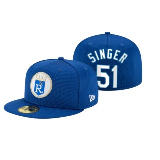 Royals Brady Singer Royal 2021 Clubhouse Hat