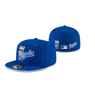 Royals Royal Double Logo 59Fifty Fitted Hat