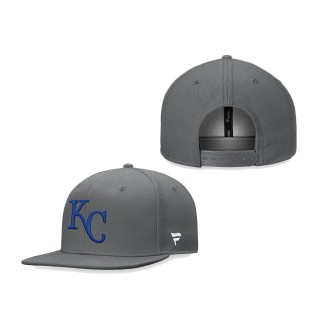 Kansas City Royals Snapback Hat Graphite