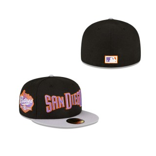 San Diego Padres Just Caps Ghost Night 59FIFTY Fitted Cap