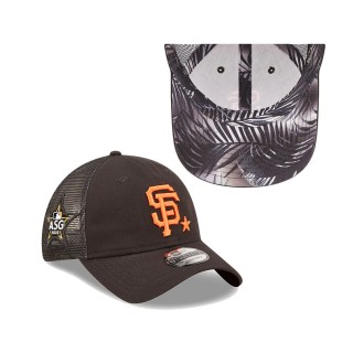 Men's San Francisco Giants Black 2022 MLB All-Star Game Workout 9TWENTY Adjustable Hat