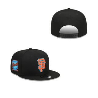 San Francisco Giants Black 2023 MLB Father's Day 9FIFTY Snapback Hat