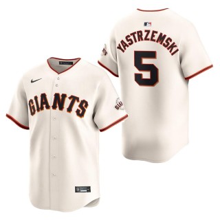 San Francisco Giants Mike Yastrzemski Cream Home Limited Player Jersey