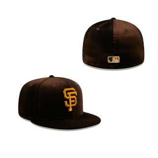 San Francisco Giants Vintage Velvet Fitted Hat