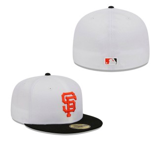 San Francisco Giants White Optic 59FIFTY Fitted Hat