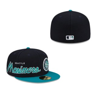 Seattle Mariners Double Logo Fitted