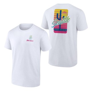 Seattle Mariners White Spring Break T-Shirt