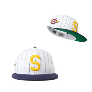 Seattle Pilots Pinstripe 59FIFTY Fitted Hat
