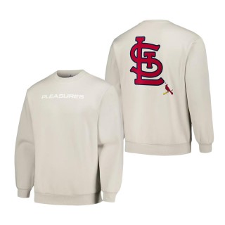 St. Louis Cardinals Gray Ballpark Pullover Sweatshirt