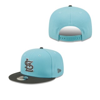 Men's St. Louis Cardinals Light Blue Charcoal Color Pack Two-Tone 9FIFTY Snapback Hat