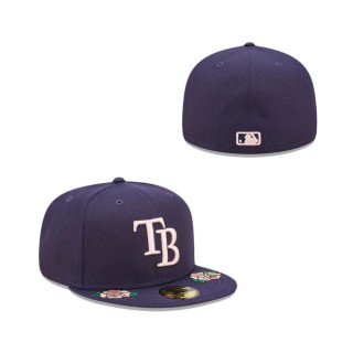 Tampa Bay Rays Double Roses 59FIFTY Fitted Hat