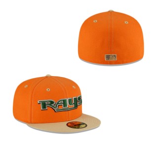 Tampa Bay Rays Just Caps Orange Popsicle Fitted Hat