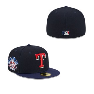 Texas Rangers Americana Fitted Hat