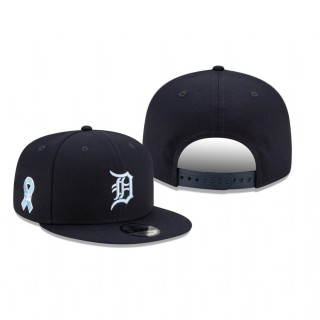 Detroit Tigers Navy 2021 Father's Day 9FIFTY Snapback Hat