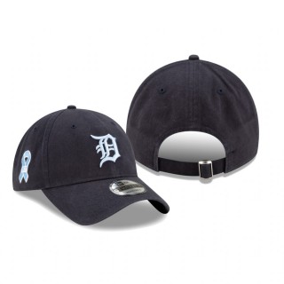 Detroit Tigers Navy 2021 Father's Day 9TWENTY Adjustable Hat