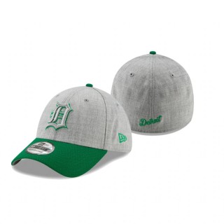 Tigers Gray Green 2021 St. Patrick's Day Change Up Redux 39THIRTY Hat