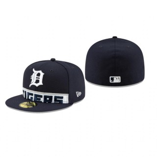 Tigers Navy Dual Spirit 59FIFTY Fitted Hat