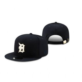 Detroit Tigers Navy Gilded Front 9Fifty Strapback Hat