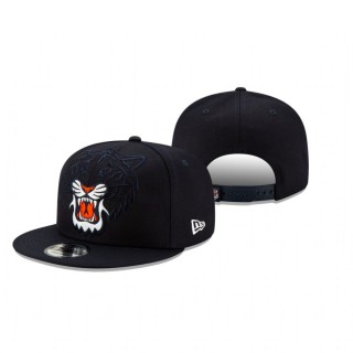 Detroit Tigers Navy Logo Elements 9FIFTY Snapback Hat