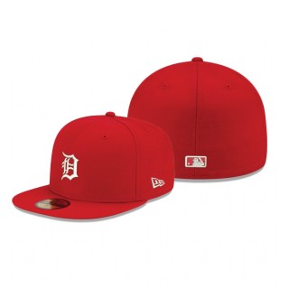 Tigers Red Logo Hat
