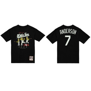 Tim Anderson Chicago White Sox Lyrical Lemonade x M&N Black T-Shirt