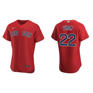 Men's Boston Red Sox Tommy Pham Red Authentic Alternate Jersey