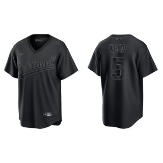 Tony Kemp Men's Oakland Athletics Black Pitch Black Fashion Replica Jersey