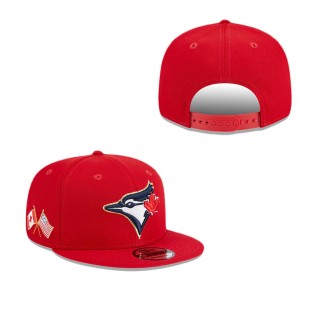 Toronto Blue Jays Canada Day 9FIFTY Snapback Hat