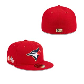 Toronto Blue Jays Canada Day Fitted Hat