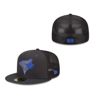 Toronto Blue Jays 2022 Batting Practice 59FIFTY Fitted Hat Graphite