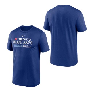 Toronto Blue Jays Royal 2023 Postseason Authentic Collection Dugout T-Shirt
