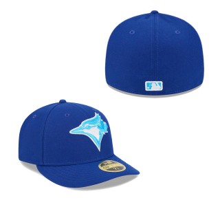 Toronto Blue Jays Royal 2024 Father's Day Low Profile 59FIFTY Fitted Hat