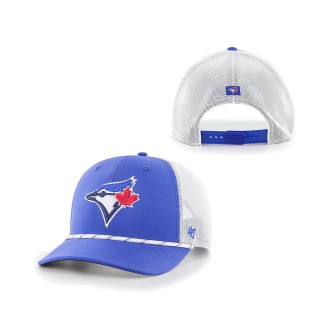 Men's Toronto Blue Jays Royal Burden Trucker Snapback Hat